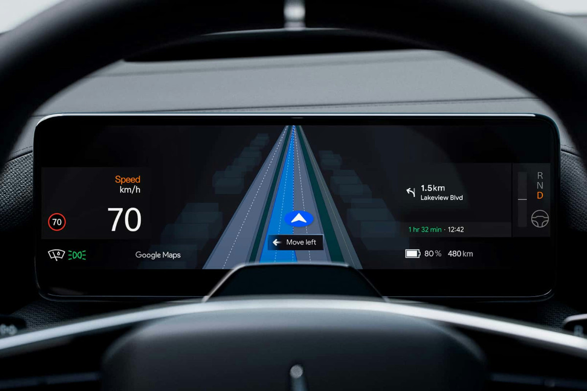 Polestar 4 debutta col sistema di corsia live Google Maps: guida e orientamento rivoluzionati